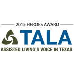 Belmont Village 2015 TALA heros award Buckhead