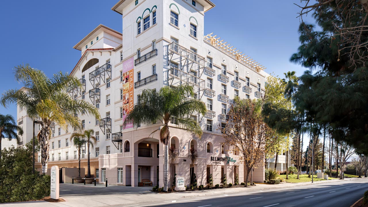 Belmont Village San Jose Exterior Entrance