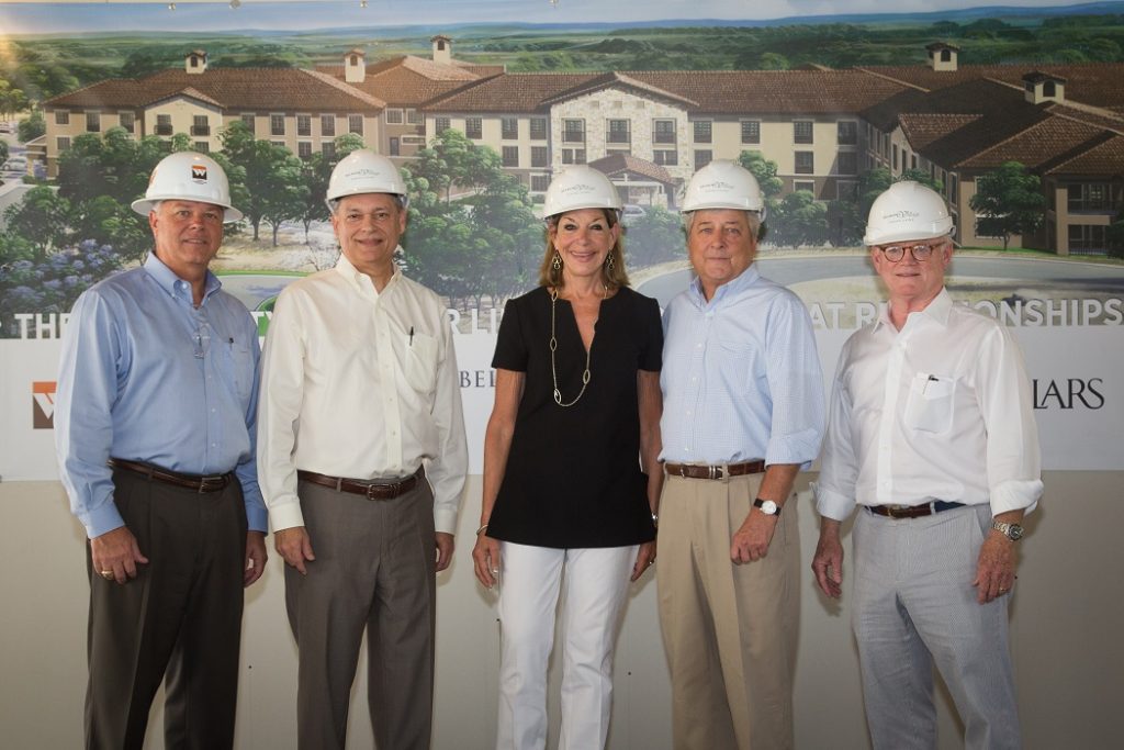 Belmont Village Senior Living Tops Out on Lakeway Community