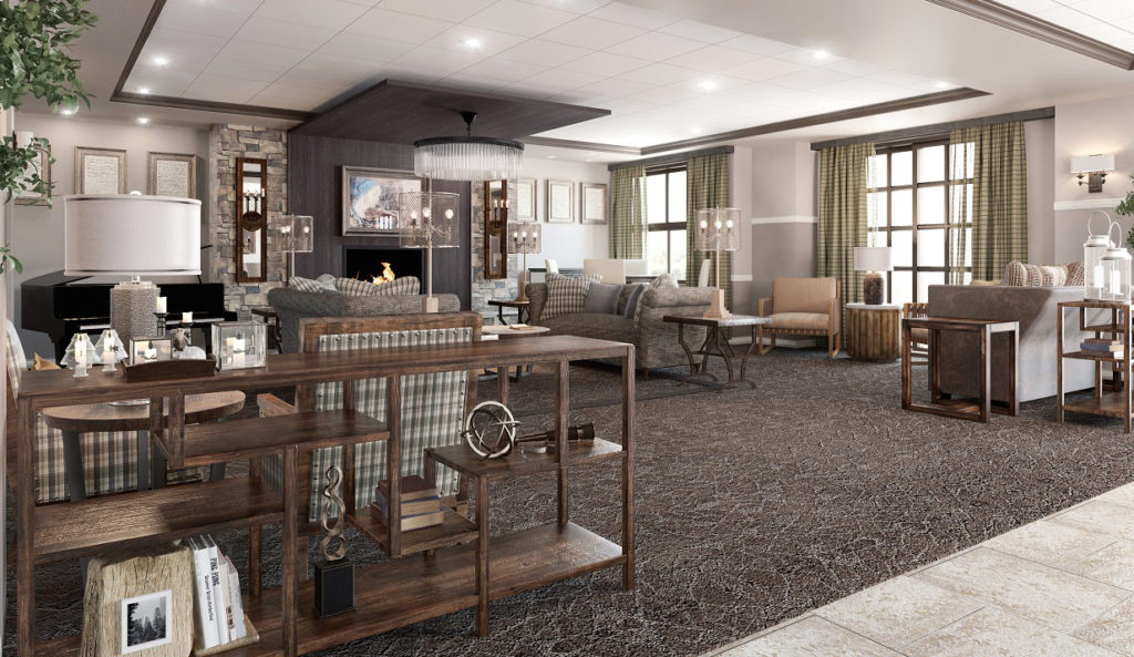 Lakeway - Great Room Artist Rendering