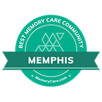 Memphis Best Memory Care Community Badge