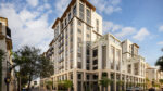 Front facing exterior of Belmont Village in Coral Gables