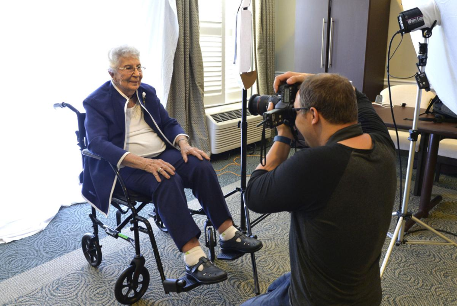 Veterans honored with photo gallery at Belmont Village