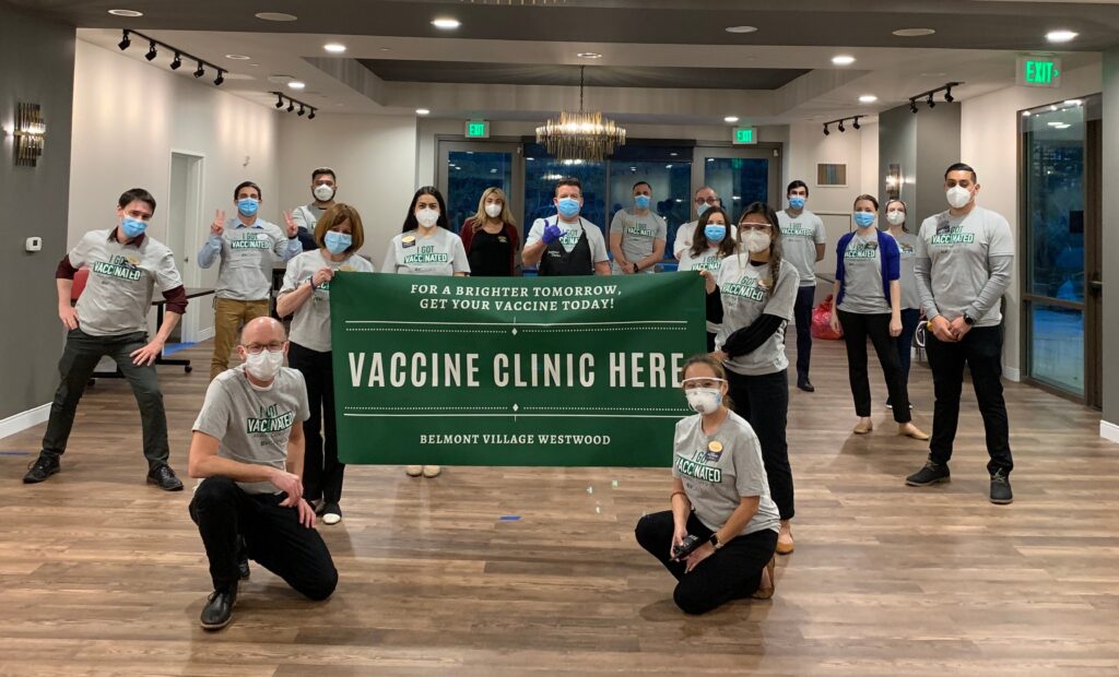 Westwood Team Vaccination Clinic Photo