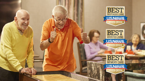 U.S. News & World Report Recognizes Belmont Village Senior Living Communities in their 2023-2024 Best Senior Living Ratings