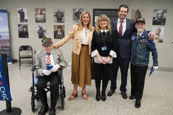 Chicago Department of Aviation and Belmont Village Senior Living Honor U.S. Veterans with New Exhibit at O’Hare International Airport